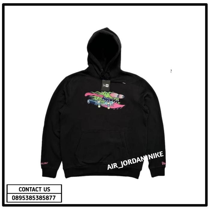 Hooedie Santa Cruz X Slasher X New Era Hoodie 100% Original