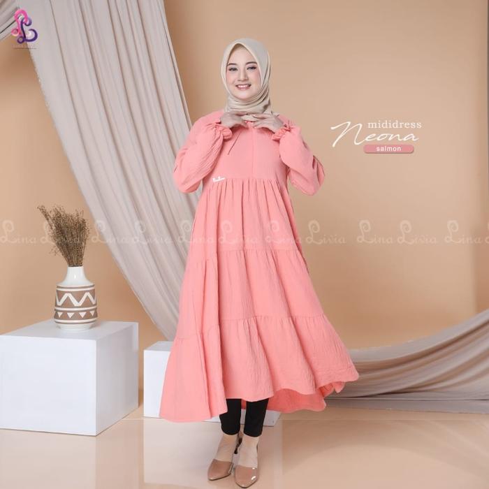 NEONA MIDI DRESS