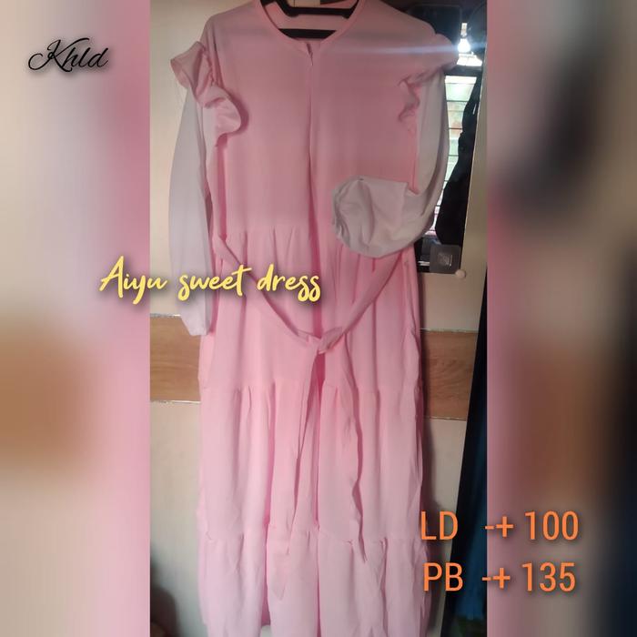 aiyu sweet dress gamis