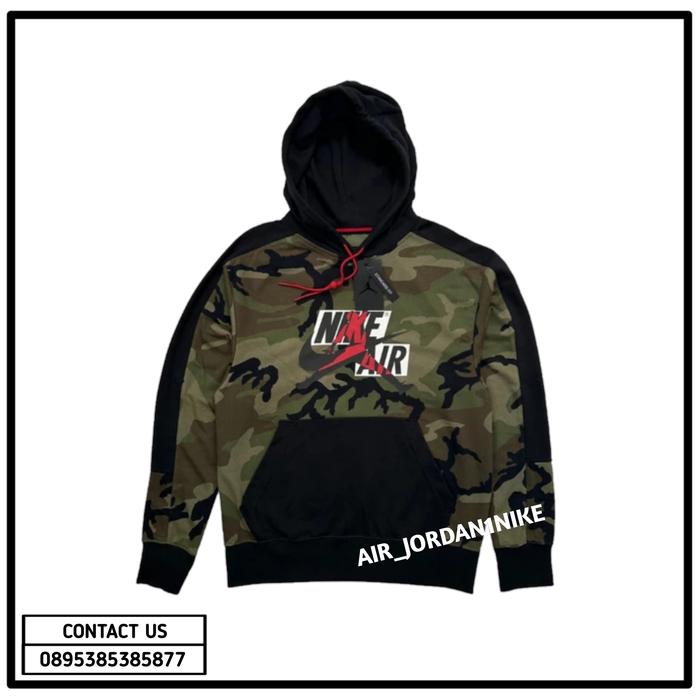 Hoodie Air Jordan Logo Camo 100% Original