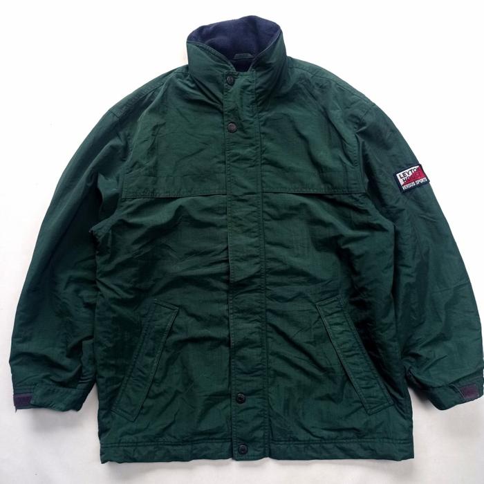 jaket vintage Leyton House versus sports casual racing windbreaker cdg