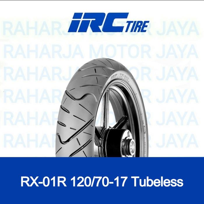 Ban Motor IRC 120/70 - 17 M/C 58P RX-01 Tubeless