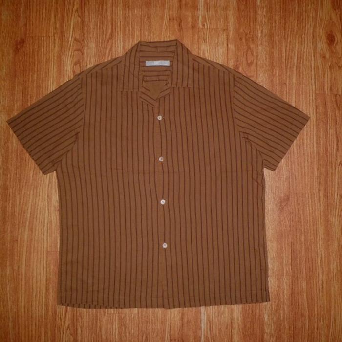 Kemeja Open Collar Cotton 8 Seconds