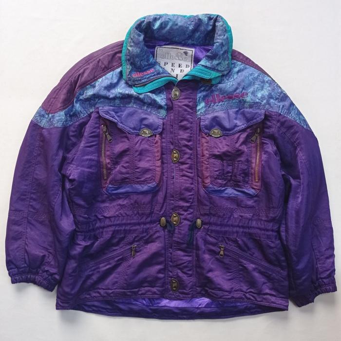 jaket vintage ellesse speed and trip snowboard outdoor tritone rare