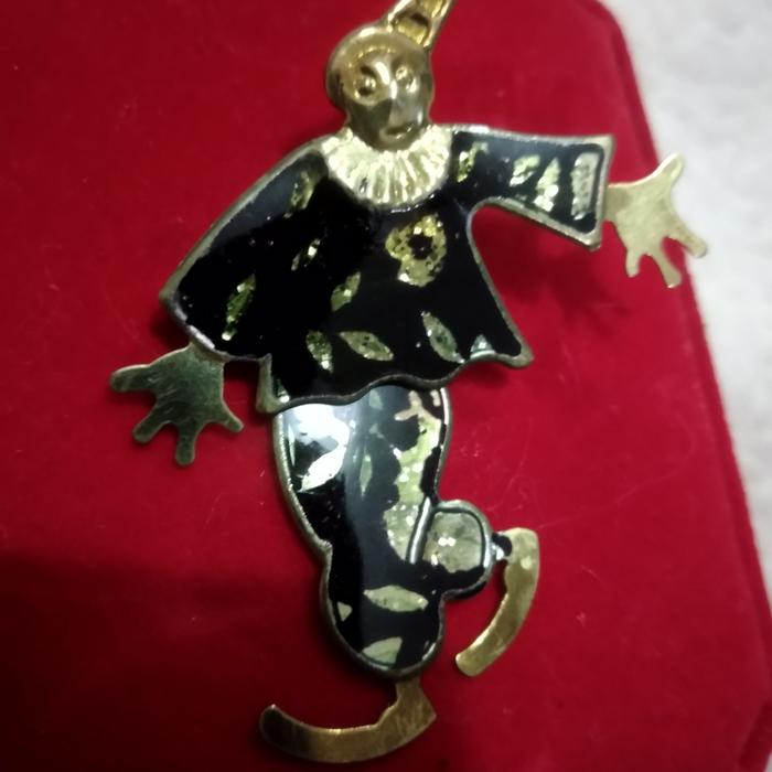 Vintage Pin Baju Model Badut (ringan)