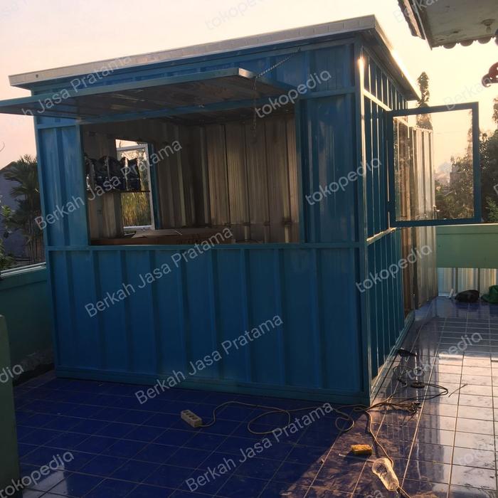 Booth kontainer modern 3x2