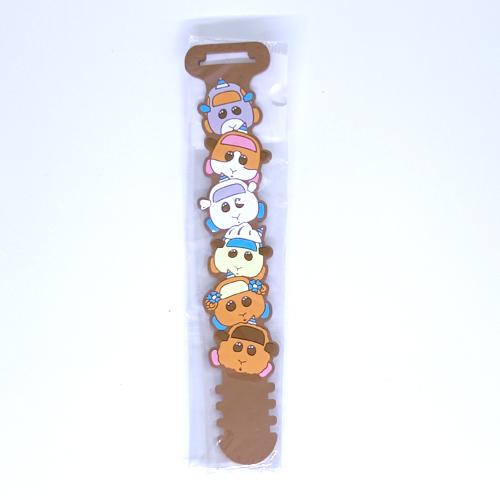Pui Pui Molcar Rubber Tie - Brown Version ( Gelang Anak / JP Rare )