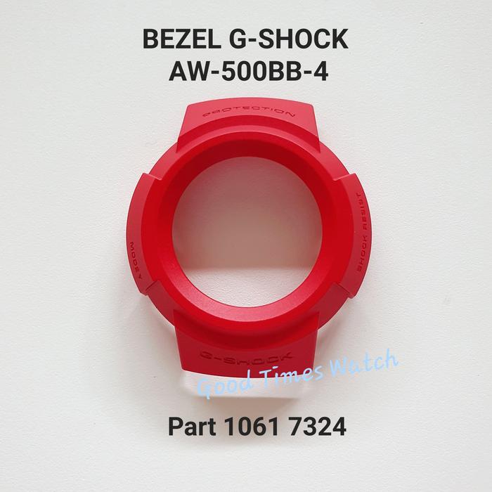 BEZEL G-SHOCK AW-500BB-4E AW 500BB AW 500 RED CASIO ORIGINAL