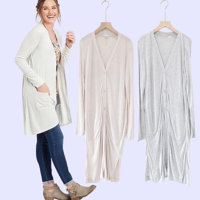 HESSED WATERFALL CARDI