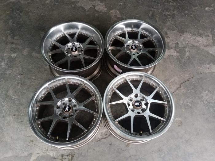 VELG BEKAS MOBIL RACING HSR DOGIYAI R16 VELG MOBIL CELONG