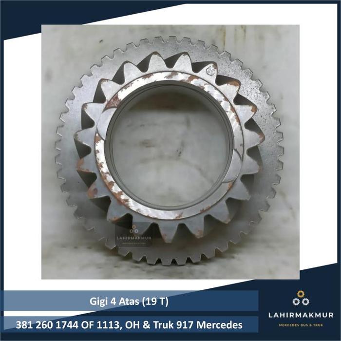 Gigi 4 Atas (19T) 381 260 1744 OF 1113, OH & Truk 917 Mercedes Benz