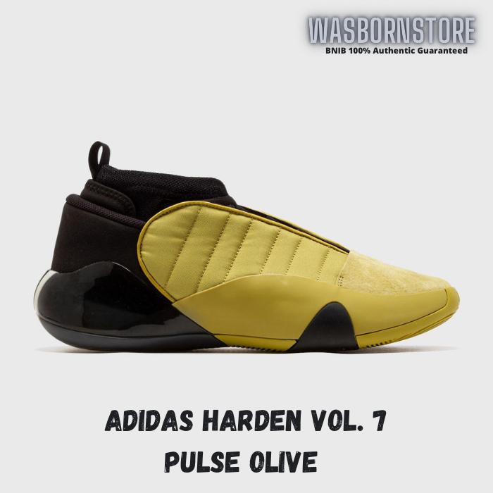 Adidas Harden Vol. 7 Pulse Olive 100% Authentic Guaranteed