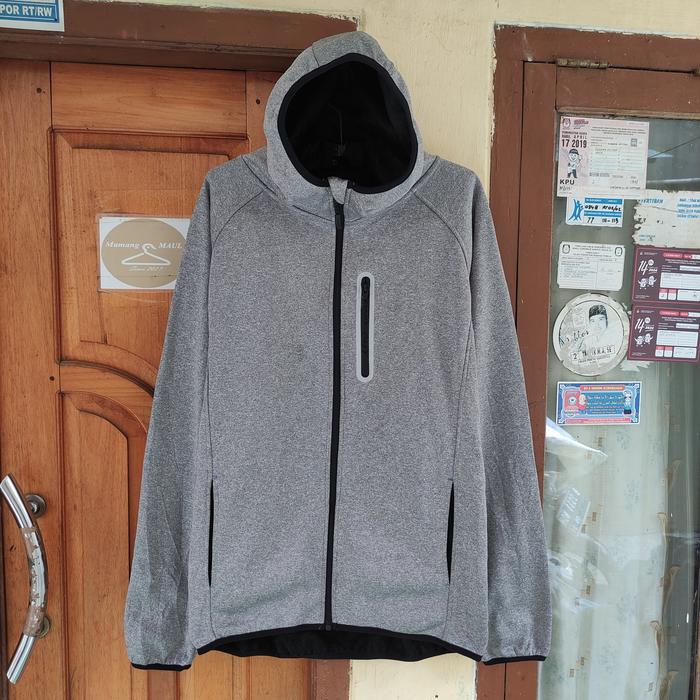 Find Out Workman Move Active Warm Hoodie Parka Micropowder Fleece Sz L