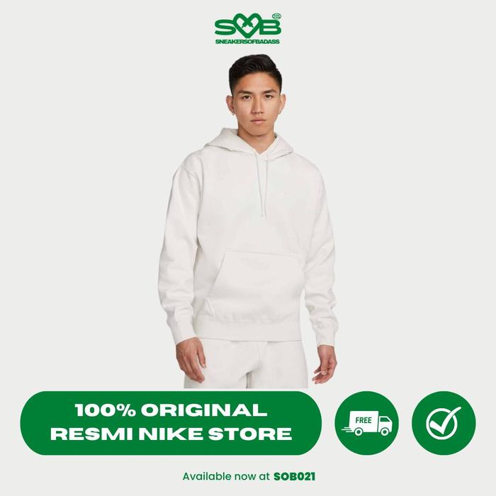 Jaket Nike Men Solo Swoosh Fleece Hoodie Phantom - DA0316-030