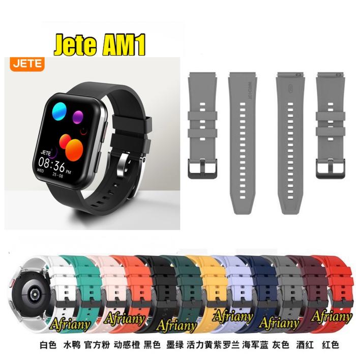 Strap Smartwatch Jete AM1 2023/Jete AM3/Jete Muse Rubber Tali Jam Tangan