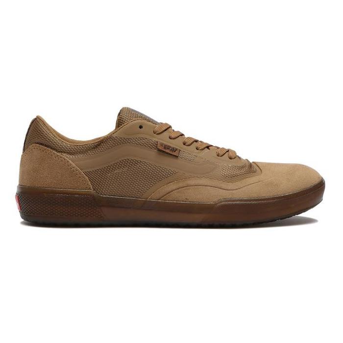 VANS AVE PRO SKATE BROWN TOBACCO BROWN ORIGINAL RESMI