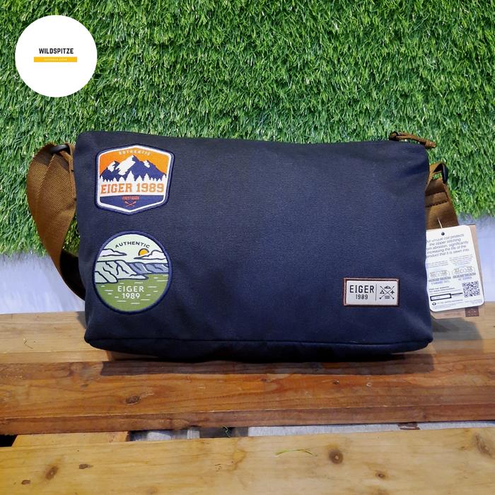 TAS SELEMPANG EIGER 5240 PATHWAY SHOULDER BAG S NAVY - SLING BAG PRIA