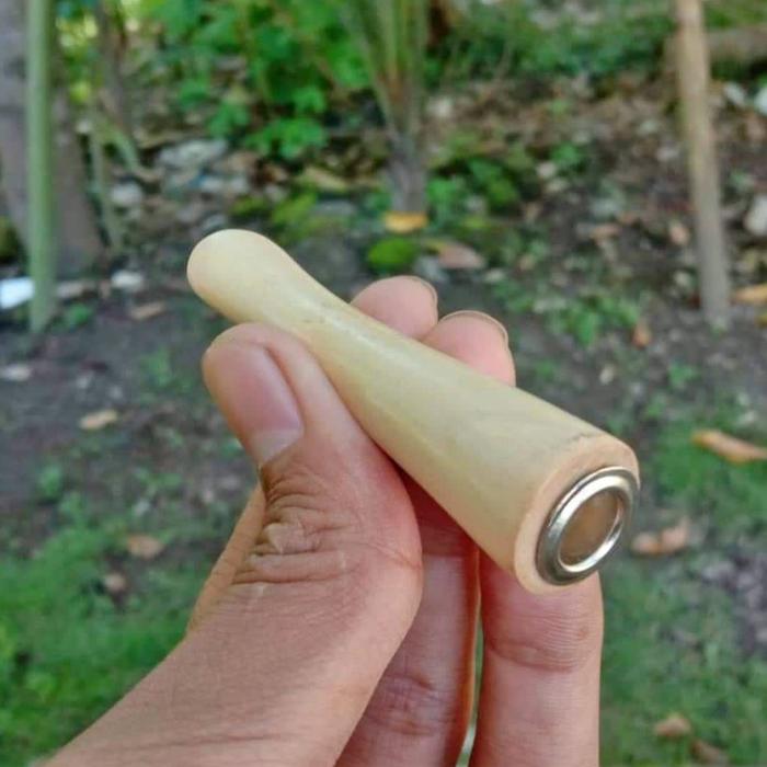 ONCE MINI KAYU KEMUNING/PIPA ONCE KAYU KEMUNING 7CM/ONCE KAYU