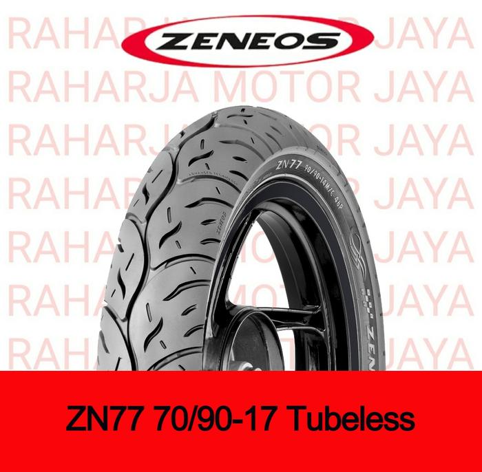 Ban Depan Motor Zeneos 70/90 - 17 M/C 38P ZN77 Tubeless