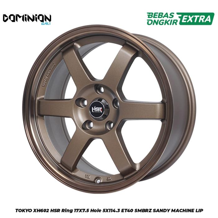 Velg Mobil TE37 Ring 17 Original Bronze Bestfor Innova hrv xpander
