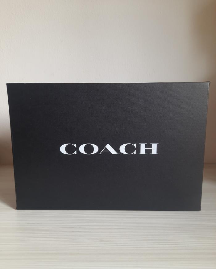 soft gift box coach original sale / kotak sandal coach authentic