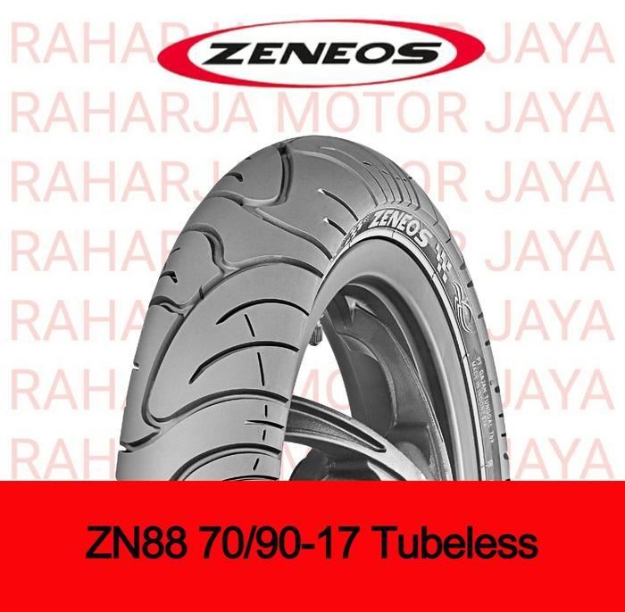 Ban Depan Motor Zeneos 70/90 - 17 M/C 38P ZN88 Tubeless