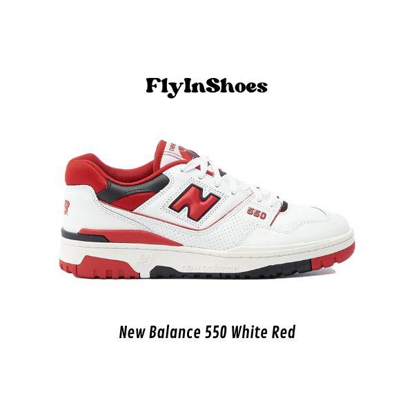 New Balance 550 White Red BNIB Original
