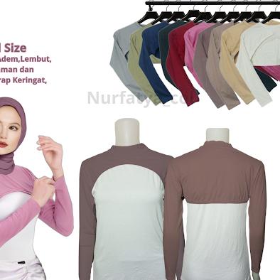 Manset Crop Top Inner Setengah Badan Kimberly