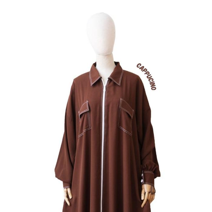 Gamis NSB Series Capuccino By Sidra
