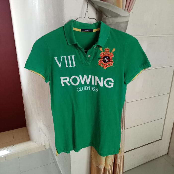 kaos polo wanita hazzys Cambridge size S original import