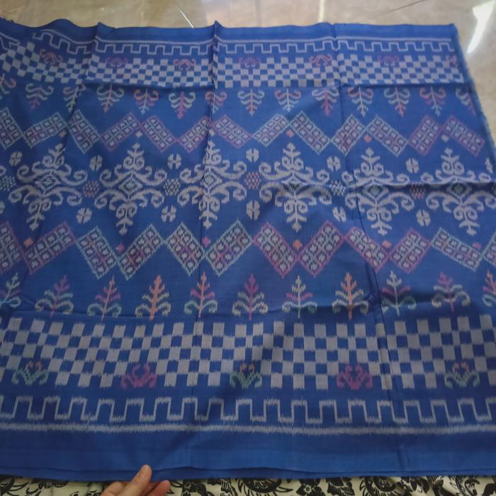 Endek Sidemen Biru keabuan