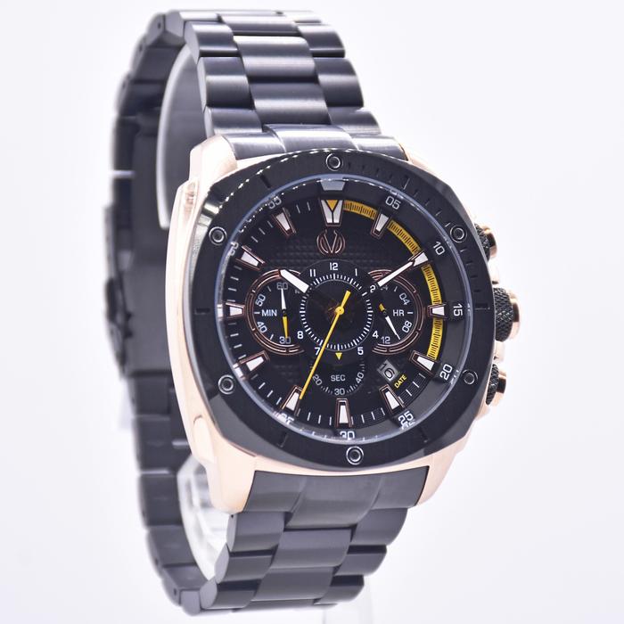 Jam Tangan Pria Christ Verra CV 12059G-18 BLK Original & Garansi