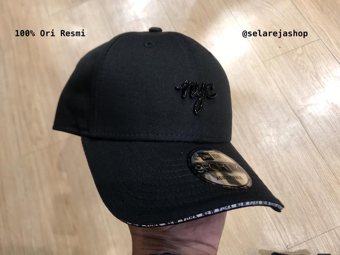 Topi New Era 9Forty Sandwich NYC Black/Black Cap 100% Original Resmi