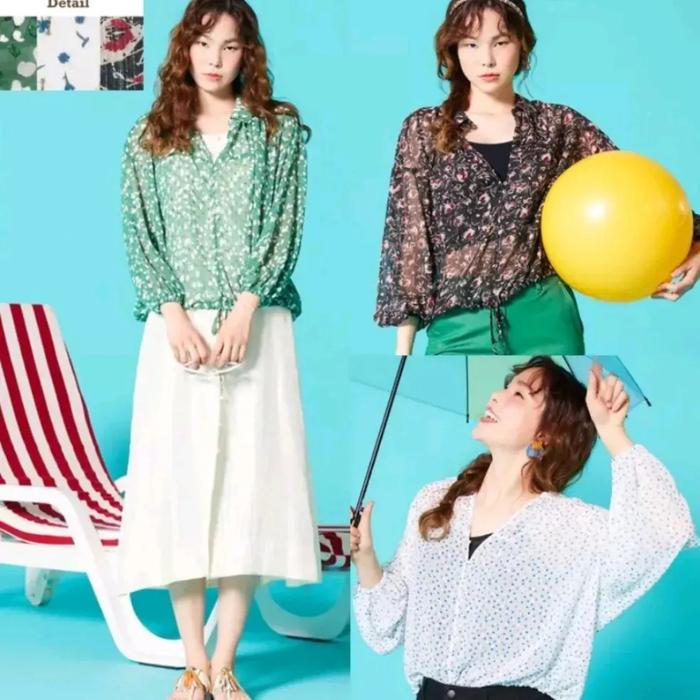 Lapiaf Blouse Bunga