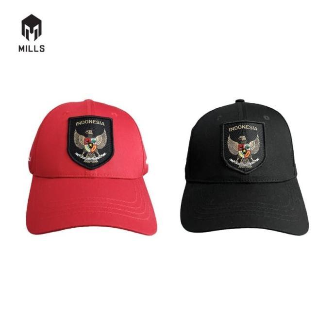 Mills Topi Timnas Indonesia Garuda Caps A4 4019 / 09104083 by Fendy