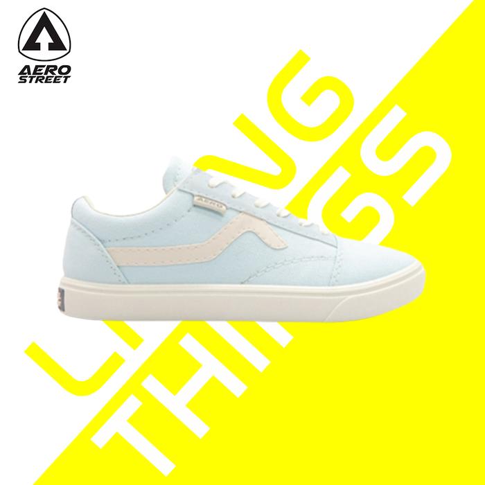Aerostreet Massive Biru Pastel - Sepatu Sneakers Casual Wanita Aero