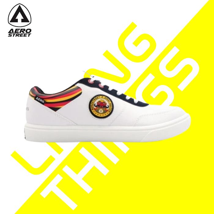 Aerostreet x Dani Aditya ASEAN Para Games Putih - Sepatu Sneakers Aero
