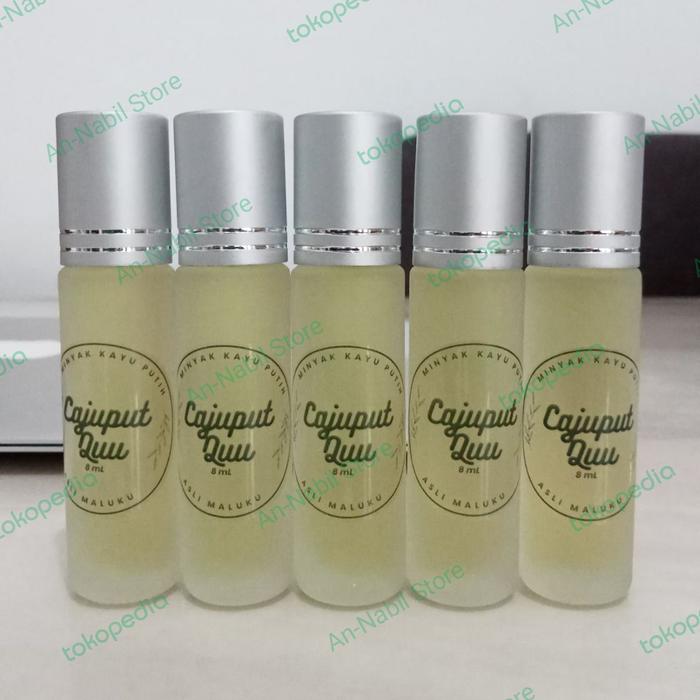 Minyak Kayu Putih "CAJUPUTQUU" (Asli dari Kepulauan Rempah) 8mL