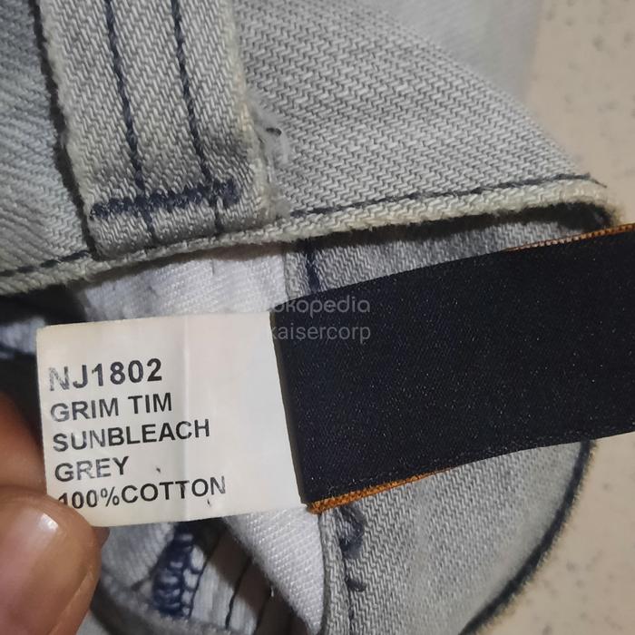 Jeans Nudie ori grim tim grey size 31