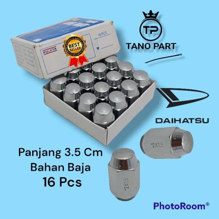 Mur Roda Baut Lugnut Racing Mobil Daihatsu AYLA SIGRA Bahan Baja
