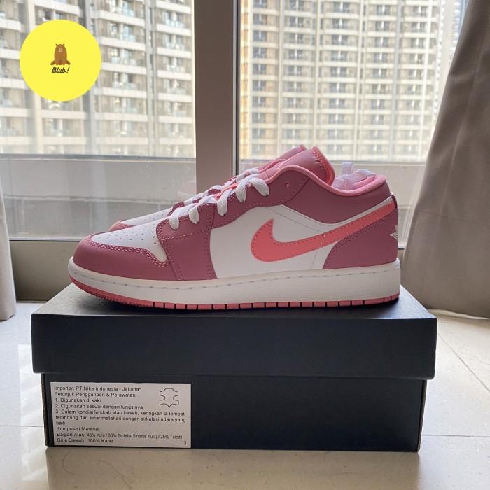 Air Jordan 1 Low Desert Berry GS - Jordan 1 Valentine Days GS Original