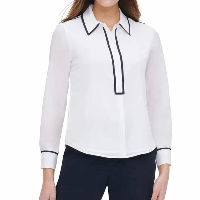271. TOMMY HILFIGER Kemeja Atasan  Wanita Authentic - XS