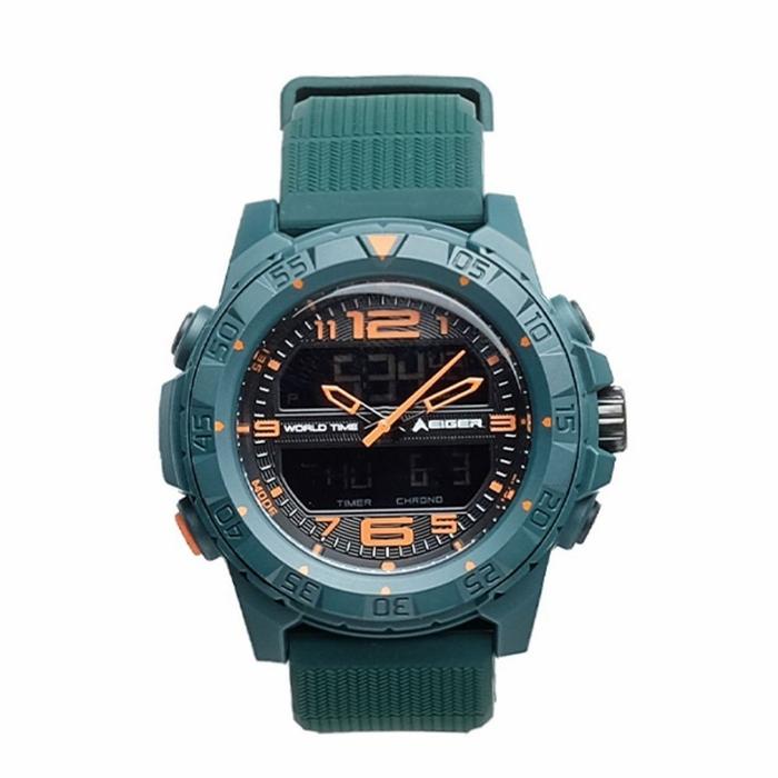 JAM TANGAN EIGER BAITOU GREEN ORIGINAL