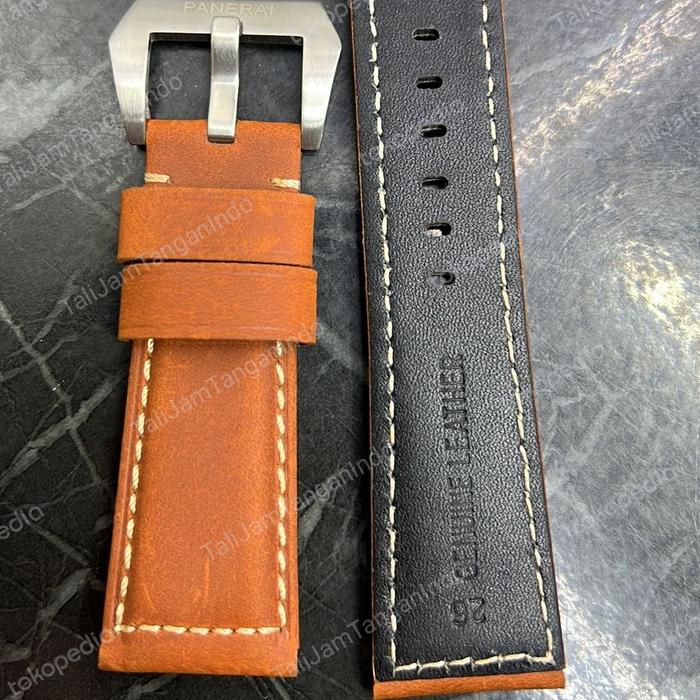 Tali strap jam tangan Panerai leather kulit watch pria
