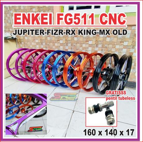 VELG ENKEI 511 CNC JUPITER FIZR MX OLD RXKING ENKEI511 ENKEI FG511