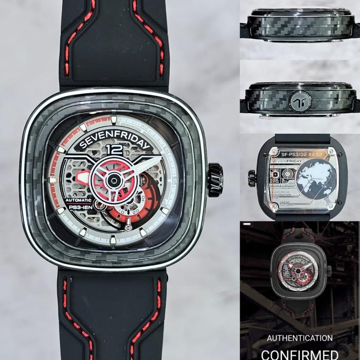 Jam tangan pria automatic Seven Friday PS 3/01 & PS 3/02 jam luxury
