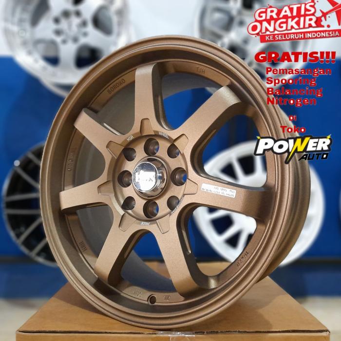 r16 velg ORI HSR BOROKO TJH hole 4 avanza,livina,yaris free ongkir R16