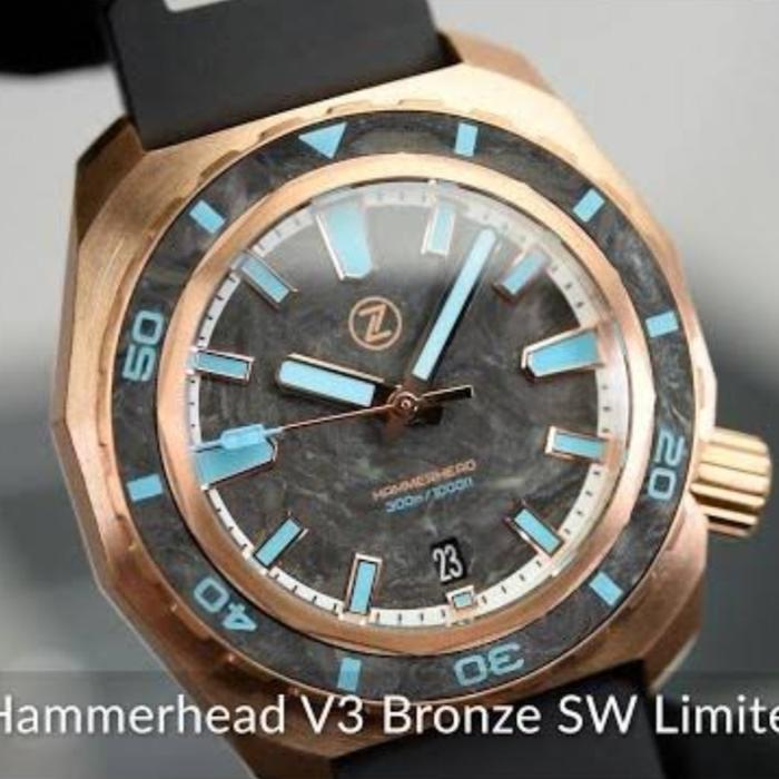 Zelos Hammerhead 3 Bronze SW Seriouswatch Limited Edition