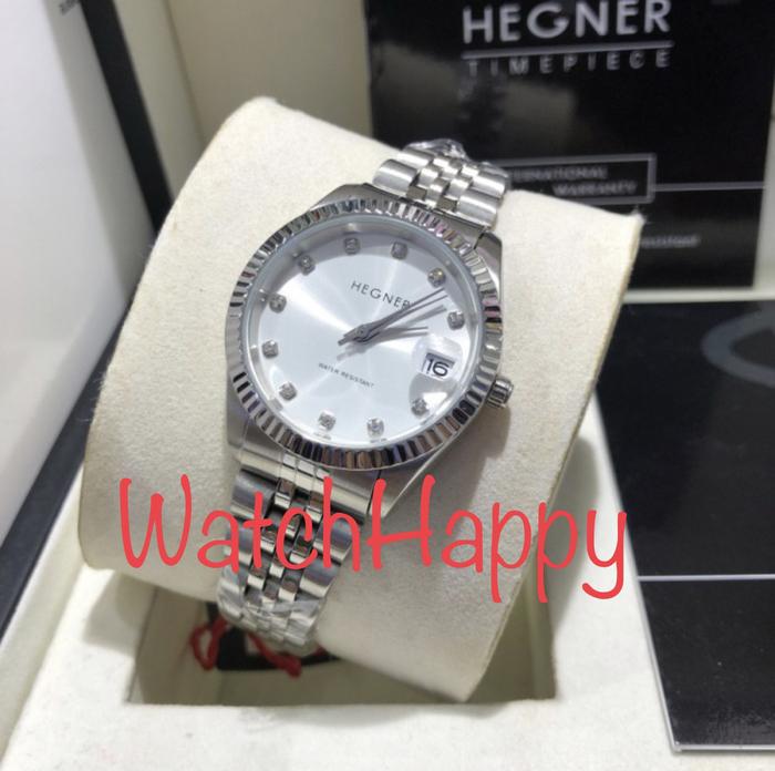 HEGNER 1703 HW1703 HW 1703 LADY SILVER WHITE STAINLESS STEEL ORIGINAL