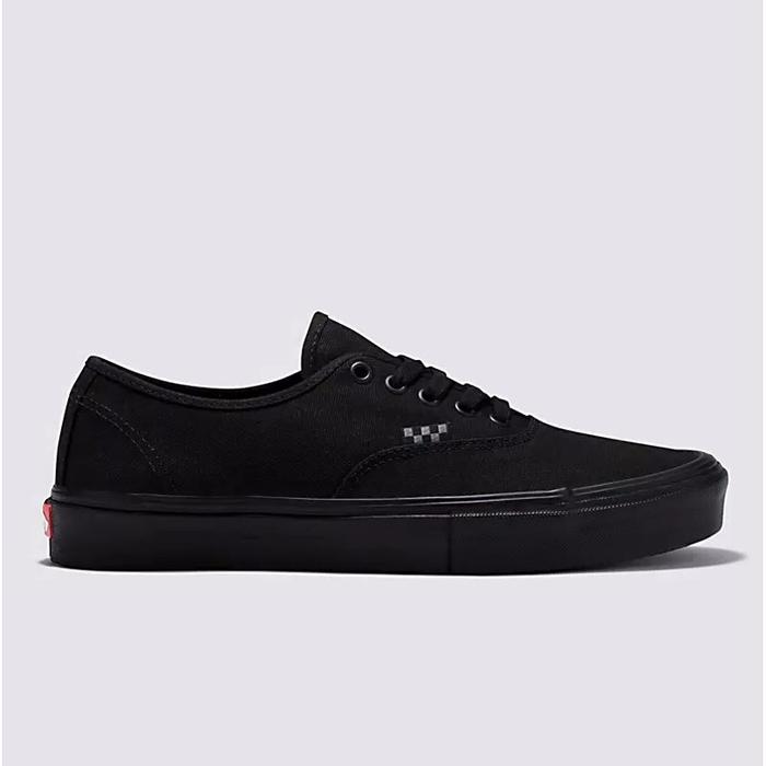 VANS Authentic Pro Skate Black Full Black ORIGINAL RESMI